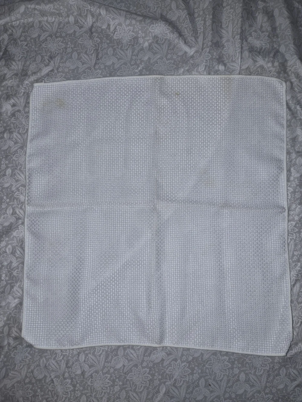 White Textured Cloth Napkins - Set of 4
